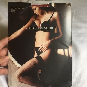Vintage VS fishnet thigh high, size C